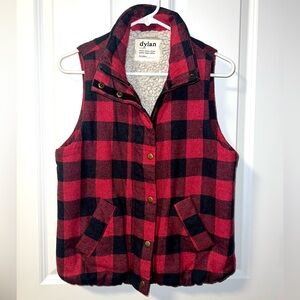 Dylan | Flannel Sherpa Lined Vest